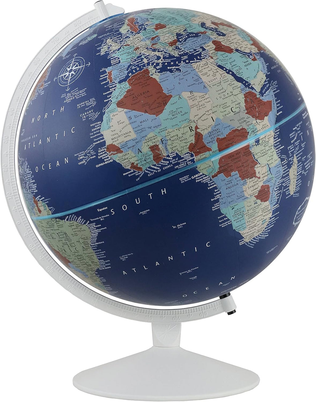 Nautical Themed Political World Globe, Pack of 2 G9853