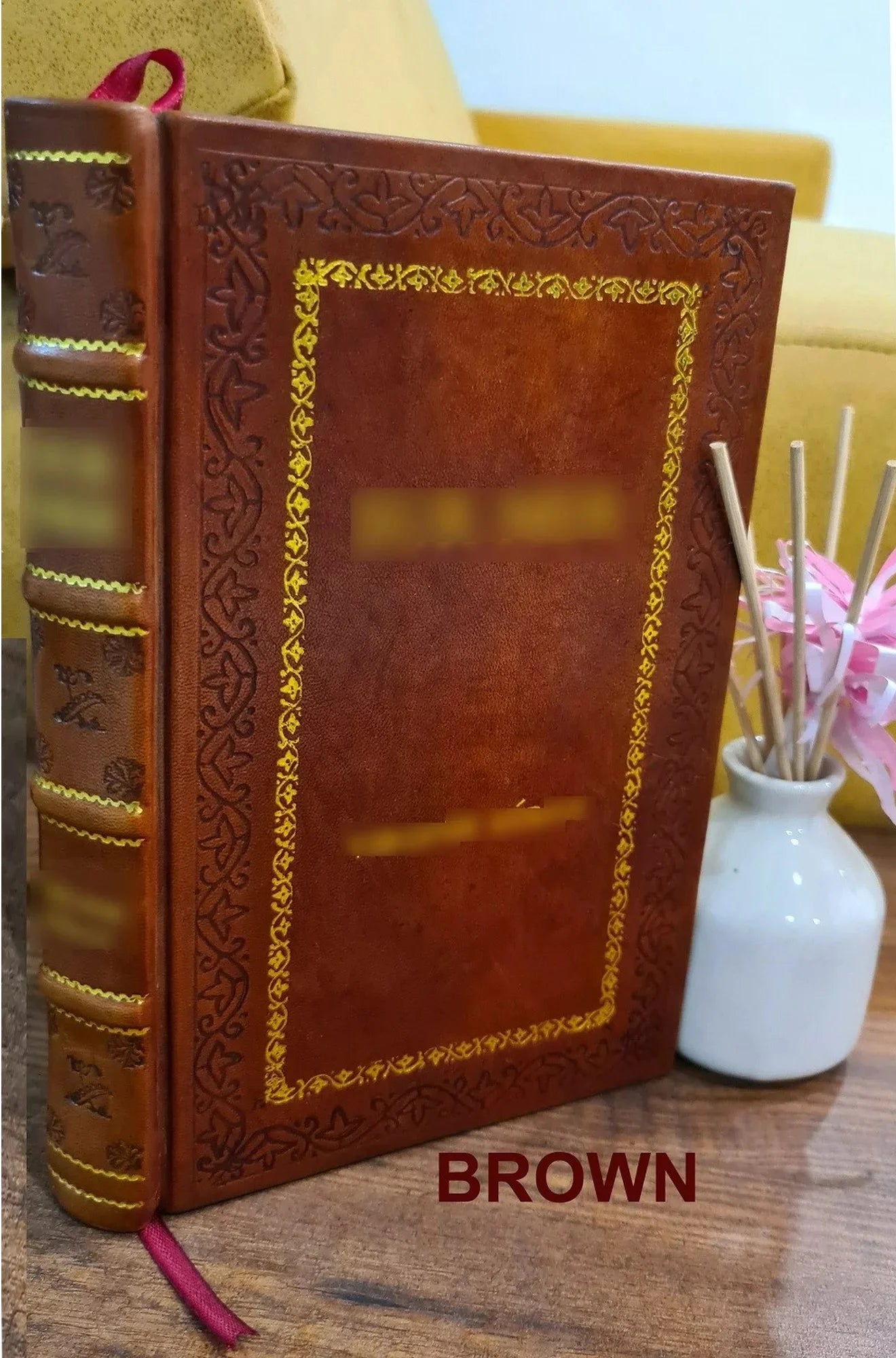 Premium Leather Bound Book N4149