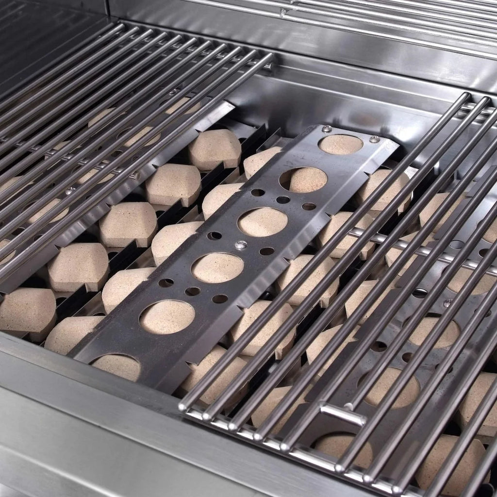 40-Inch 5-Burner Built-In Propane Gas Grill With Rear Infrared Burner Y98981