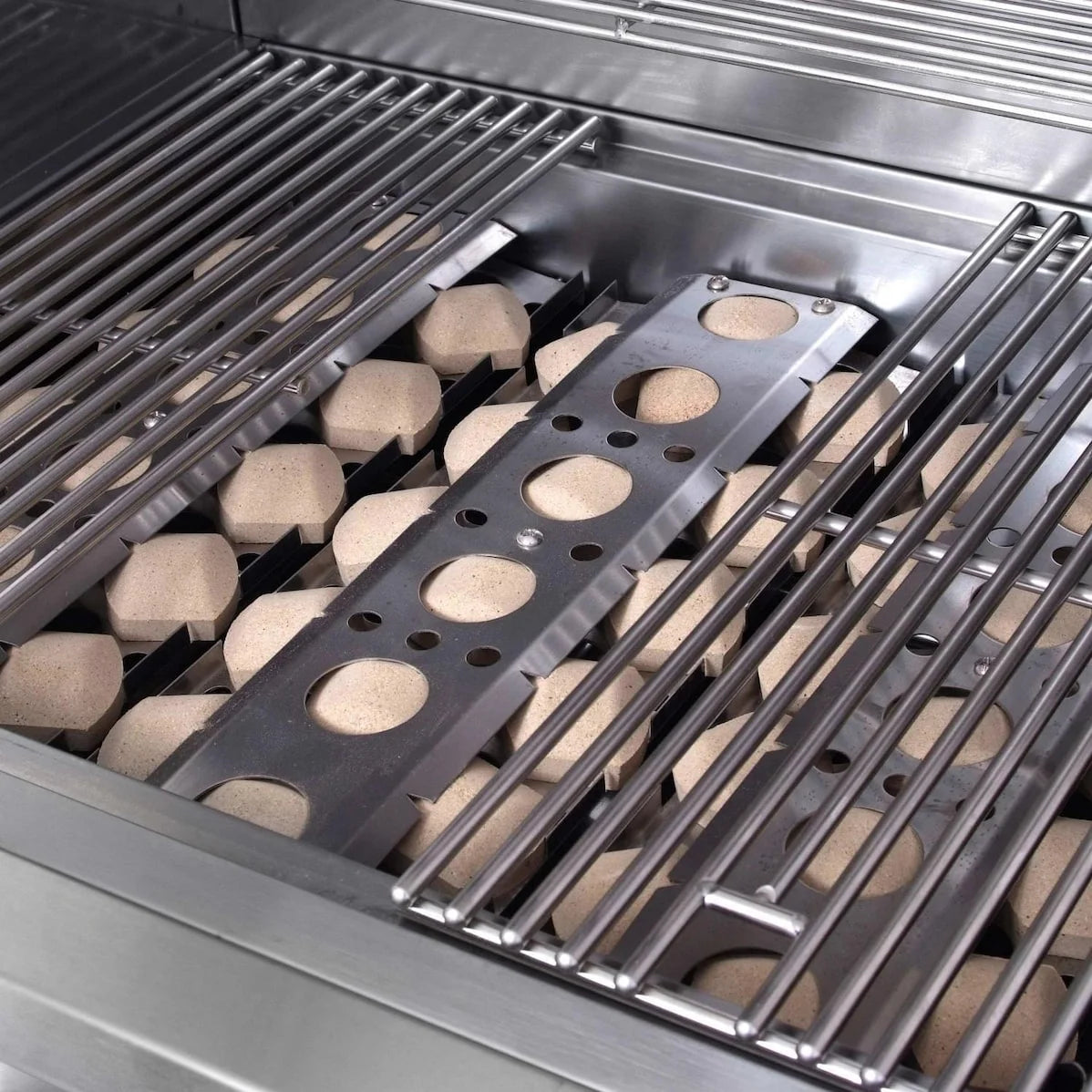 40-Inch 5-Burner Built-In Propane Gas Grill With Rear Infrared Burner Y98981