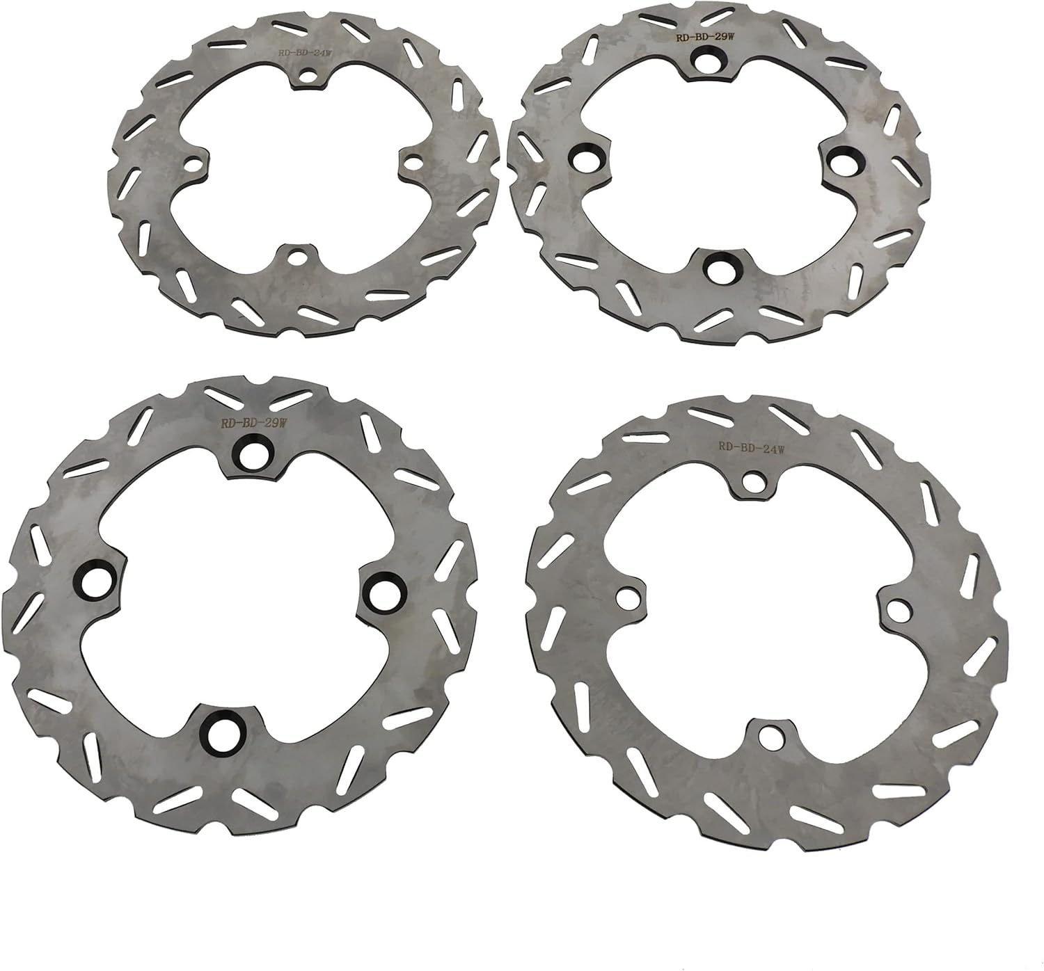 Front & Rear Brake Rotors & Brake Pads for Polaris Ranger 800 C29842