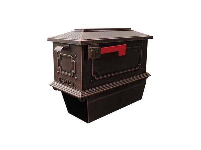 Kingston Curbside Mailbox with Paper Tube I3601
