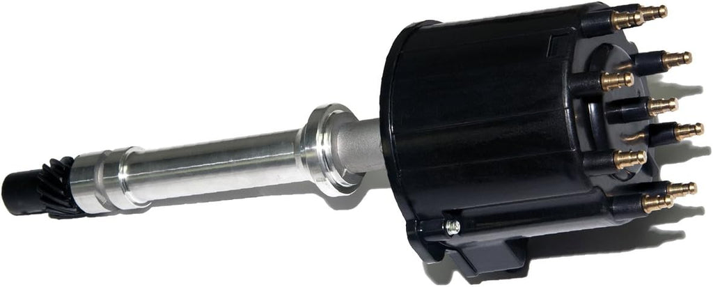 Ignition Distributor with Cap & Rotor Compatible with Chevy GMC C/K Pickup Truck Van Camaro 5.0L 5.7L 7.4L Pack of 2 J538734