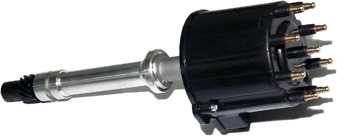 Ignition Distributor with Cap & Rotor Compatible with Chevy GMC C/K Pickup Truck Van Camaro 5.0L 5.7L 7.4L Pack of 2 J538734