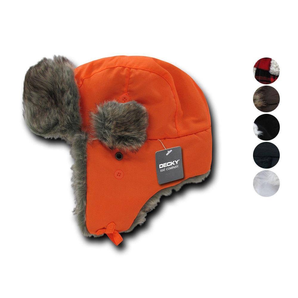 1 Dozen Faux Fur Ear Flap Hat Cap Z531