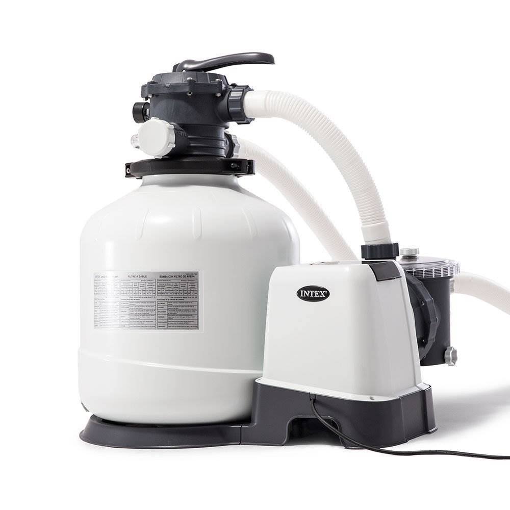 3000 GPH Pool Sand Filter Pump with Saltwater System E886687
