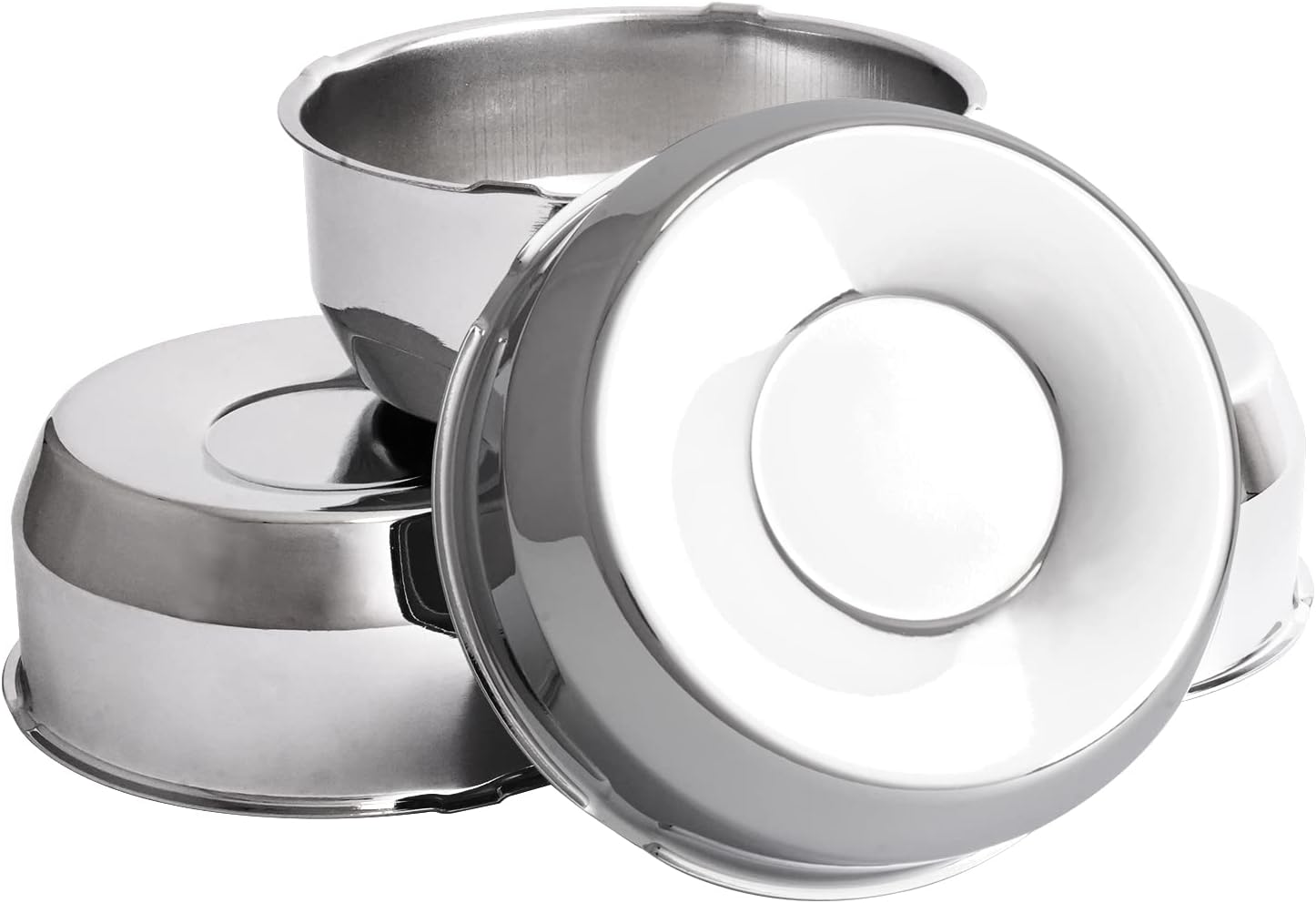 108MM 4.25Inch Chrome Wheel Center Caps, Pack of 4 U89525