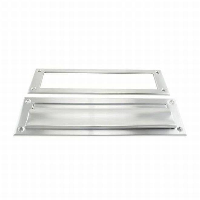 Satin Chrome Mail Slot F220016
