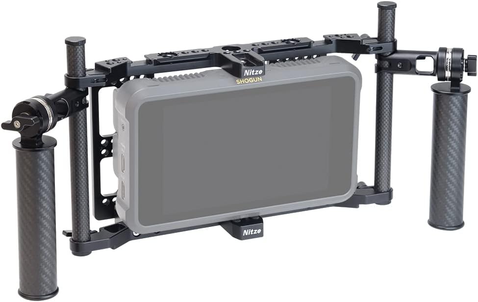 Director’s Monitor Cage with Carbon Fiber Handles and Rods A1045