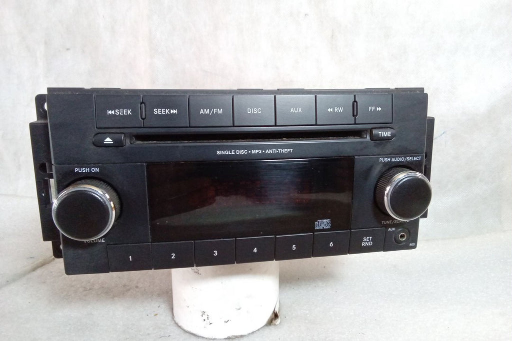2010 Dodge Caravan AM FM CD MP3 Receiver R494