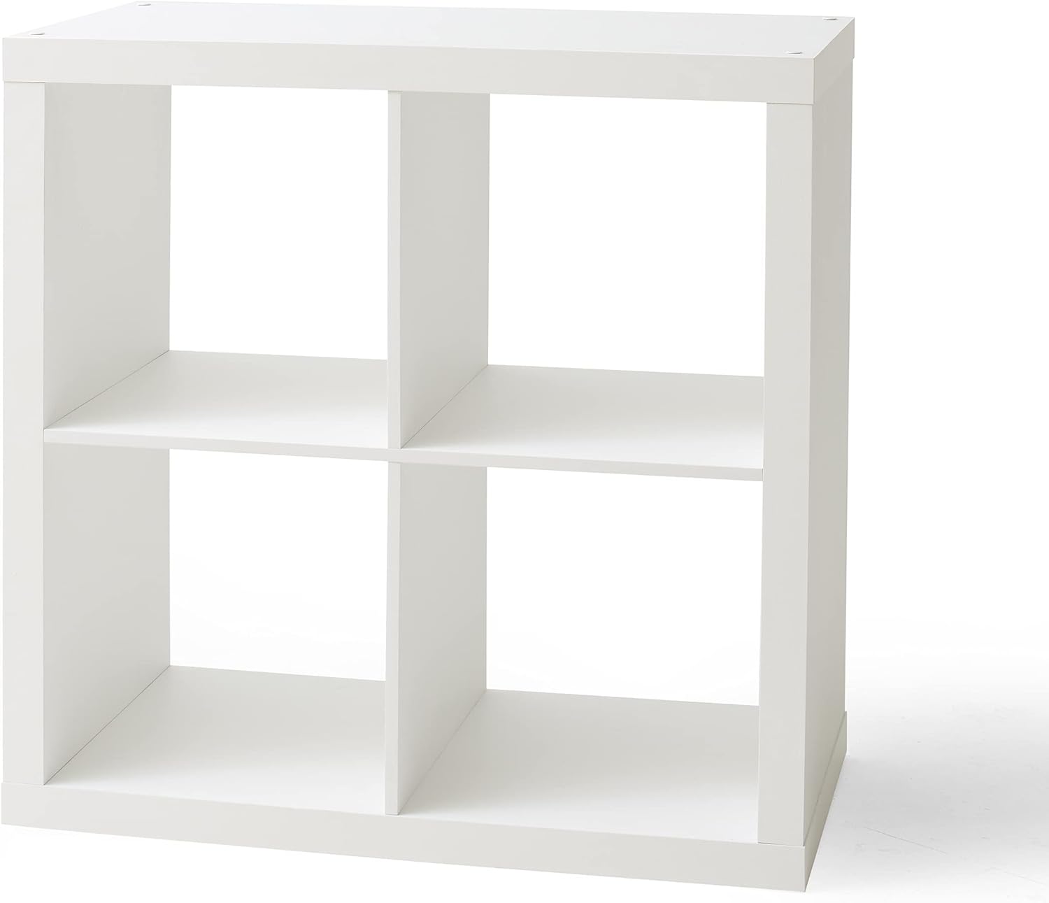 White 4-Cube Storage Cabinet Bookshelf S845528