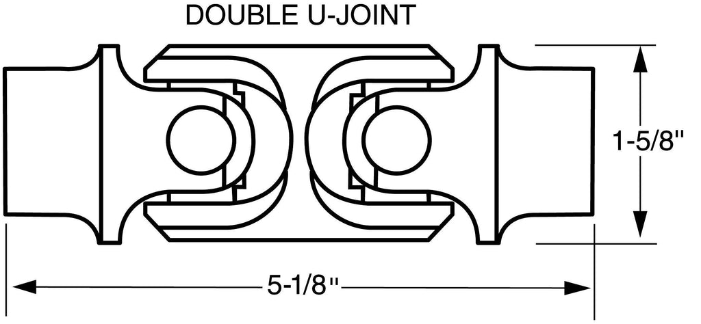 Double Steering Universal Joint Q644