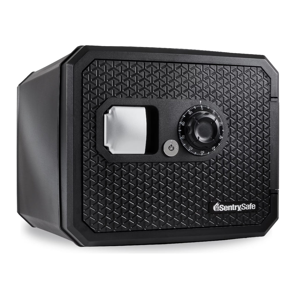 Fire-Resistant Water-Resistant Home Safe with Combination Lock and Override Key I4196