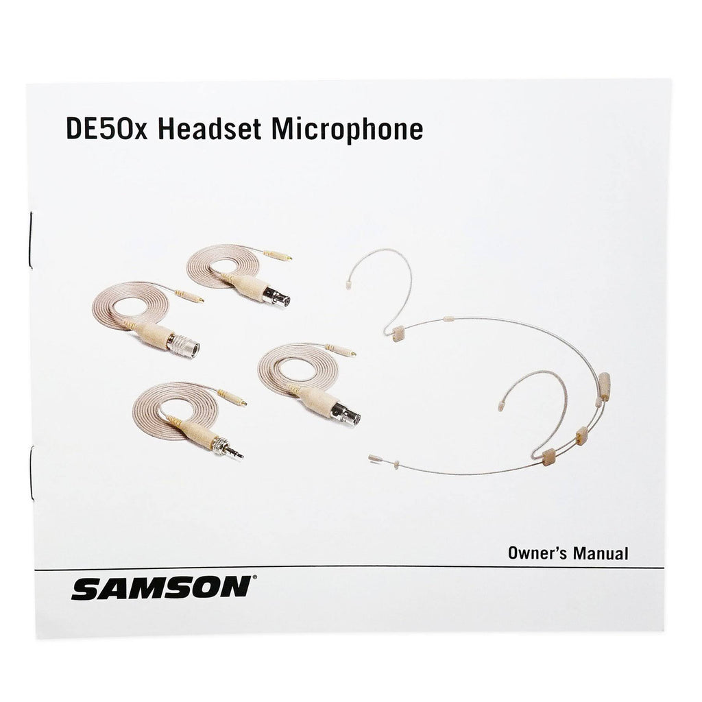 Omnidirectional Condenser Headset Microphone P17220