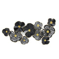 Black Floral Wall Decor H6860