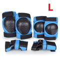 Blue Knee Pads for Skateboard Roller Skating Bicycle Scooter F4319
