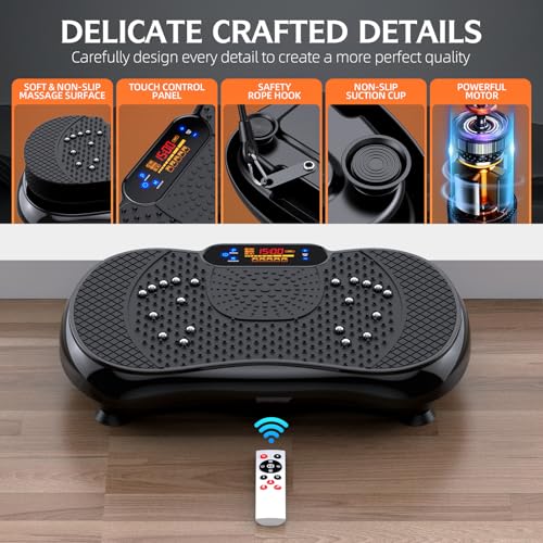 Vibration Plate Exercise Machine, Max User Weight 330lbs L5232