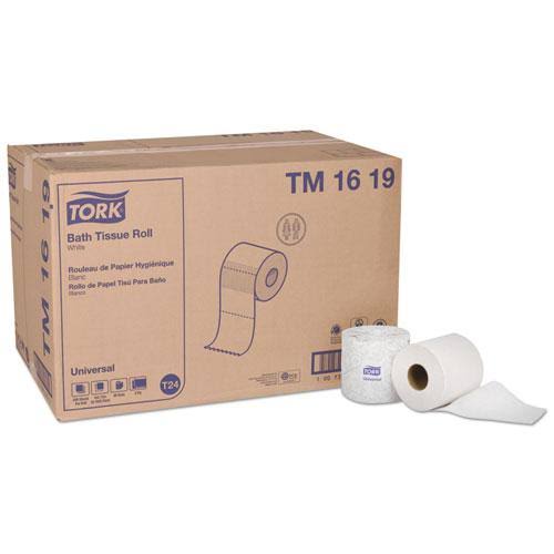 White 2-Ply Bath Tissue, 616 Sheets/Roll, 48 Rolls/Carton A86276