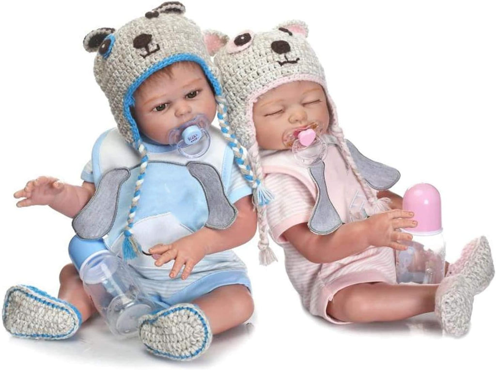 20 inch Anatomically Correct Reborn Baby Dolls 2 PCS H519
