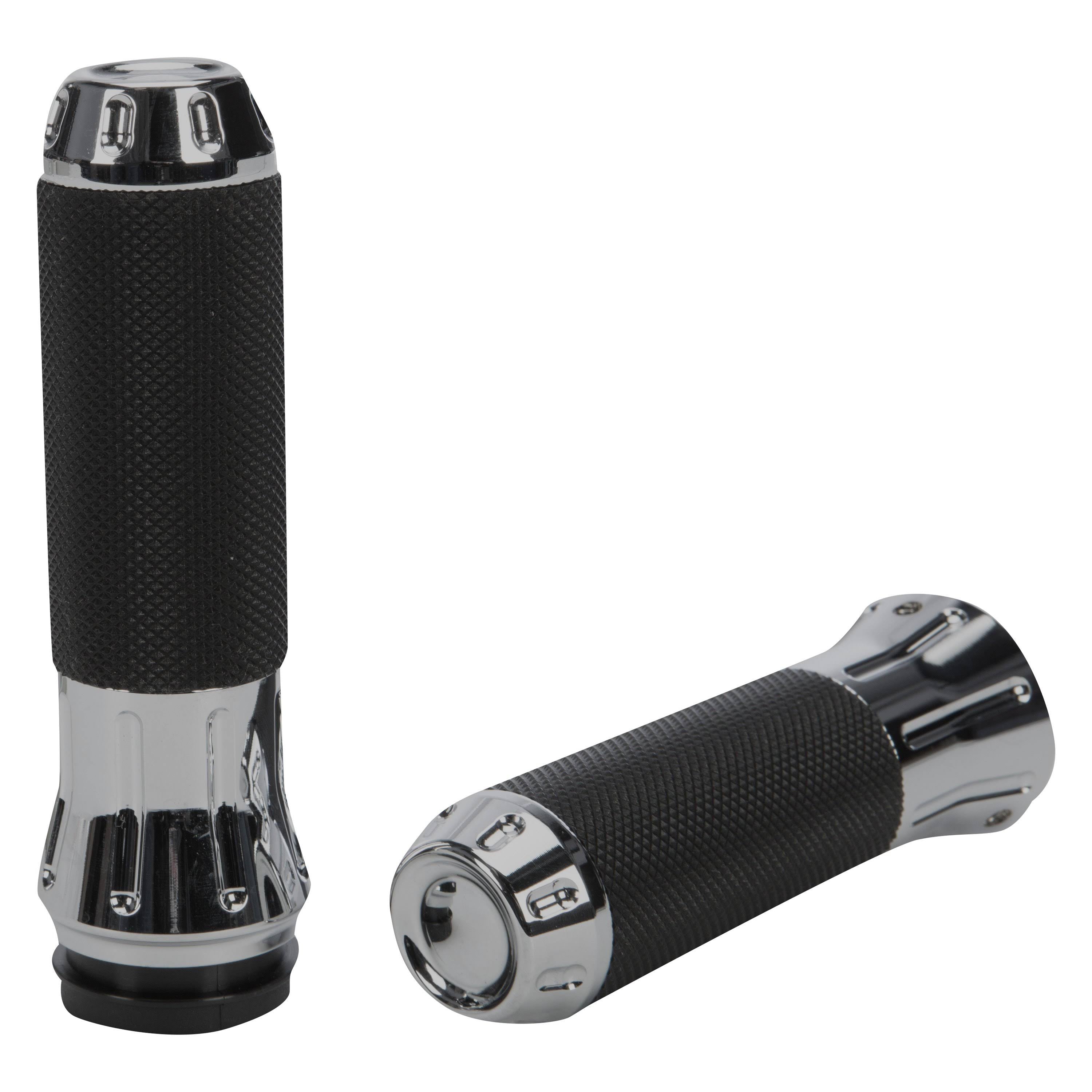 Raw Cut Cable Chrome Grips Q449945