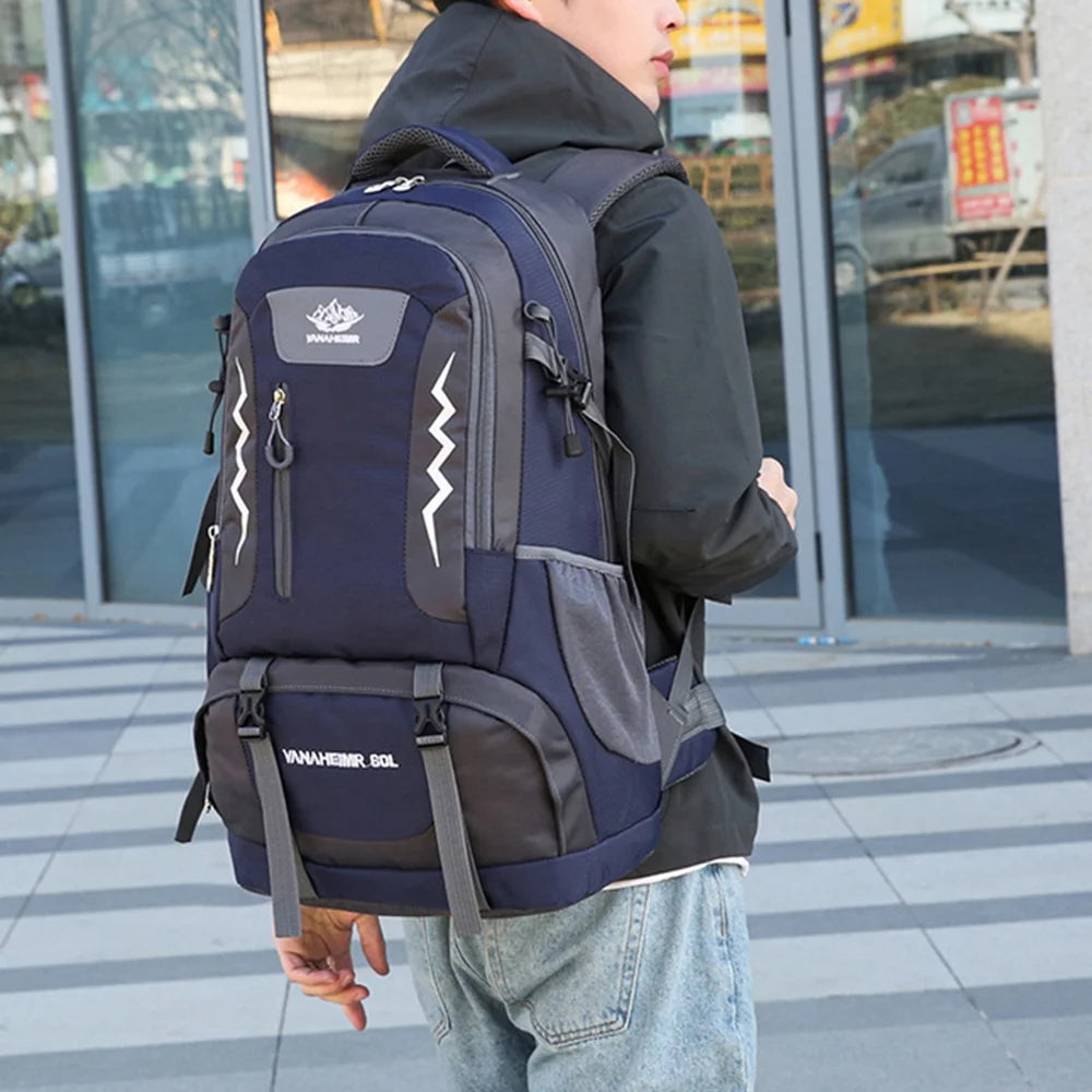 Hiking Backpack 60L Water-resistant Camping Backpack G119340