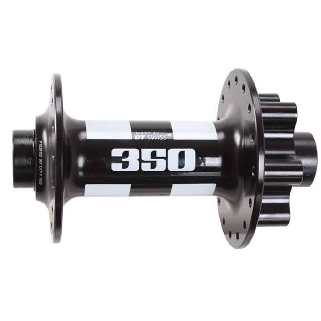DT Swiss 350 Front Hub 28H 15x110mm Thru Axle, Boost Spacing, 6-Bolt Disc F35739
