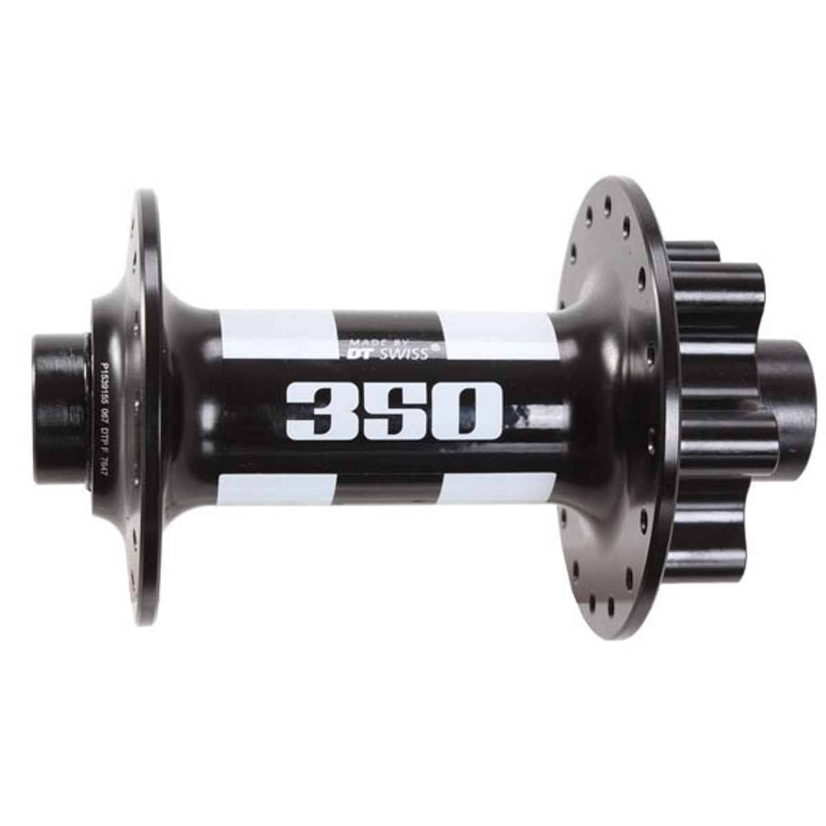 DT Swiss 350 Front Hub 28H 15x110mm Thru Axle, Boost Spacing, 6-Bolt Disc F35739