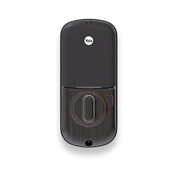 Z-Wave Push Deadbolt Bronze S949897