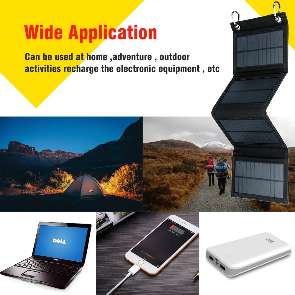 100W 10V Portable Folding Solar Panel Kit F760245