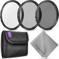 95MM Lens Filter Kit with ND, CPL, UV Filter and Lens Filter Case S194643