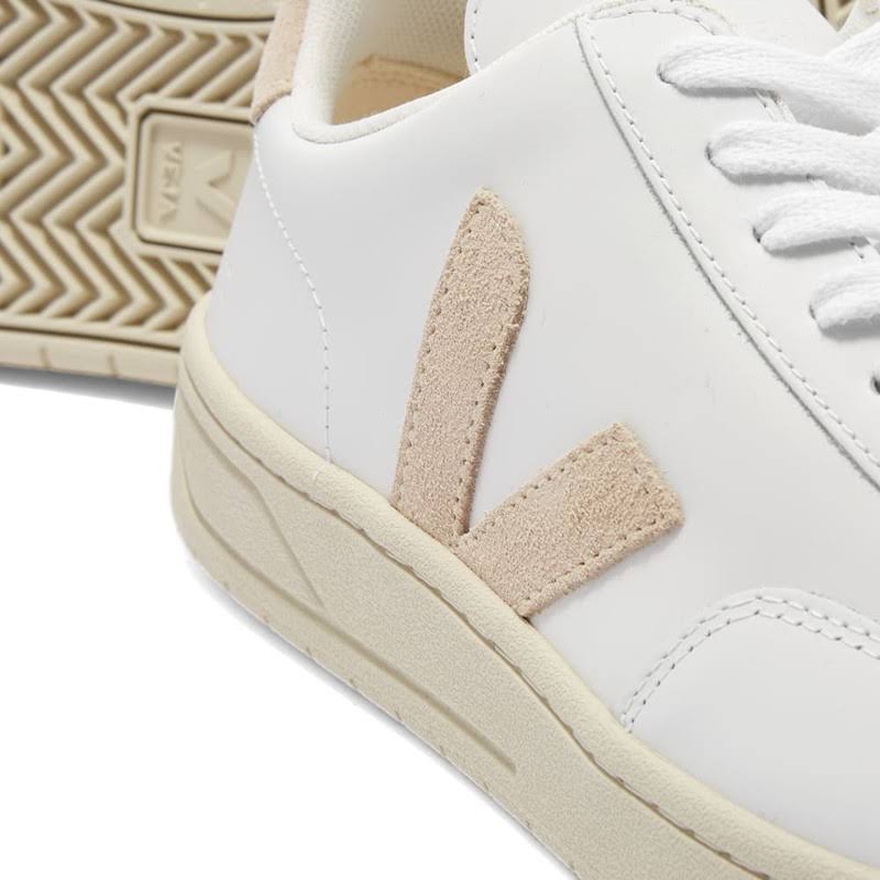 White Sable Leather Sneakers X2846