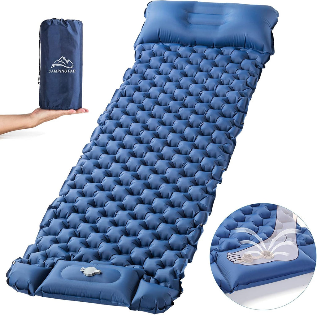 Inflatable Camping Pad for 2 Person Lightweight Waterproof Air Mattress U79254