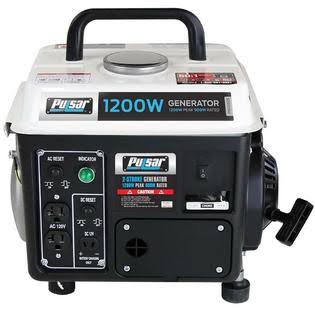 1200-Watt Quiet Portable Gas Powered Generator W511279