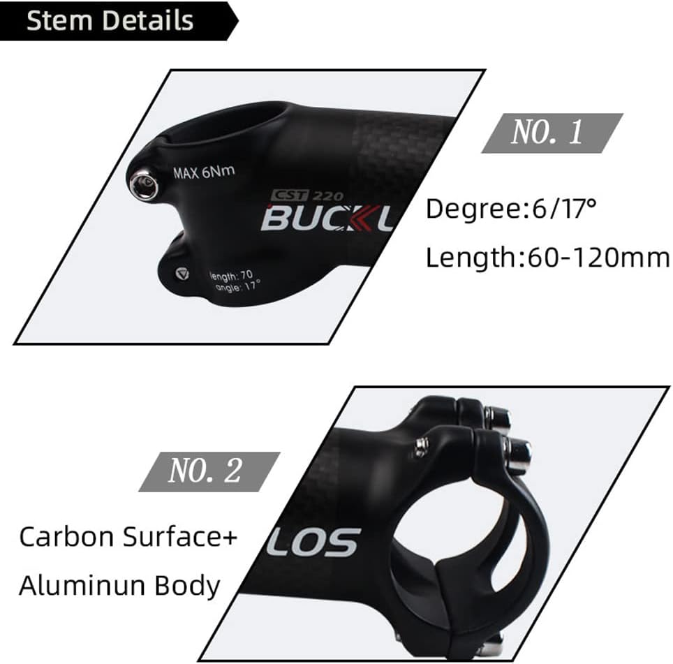 31.8mm Carbon Aluminum Bike Stem F715270