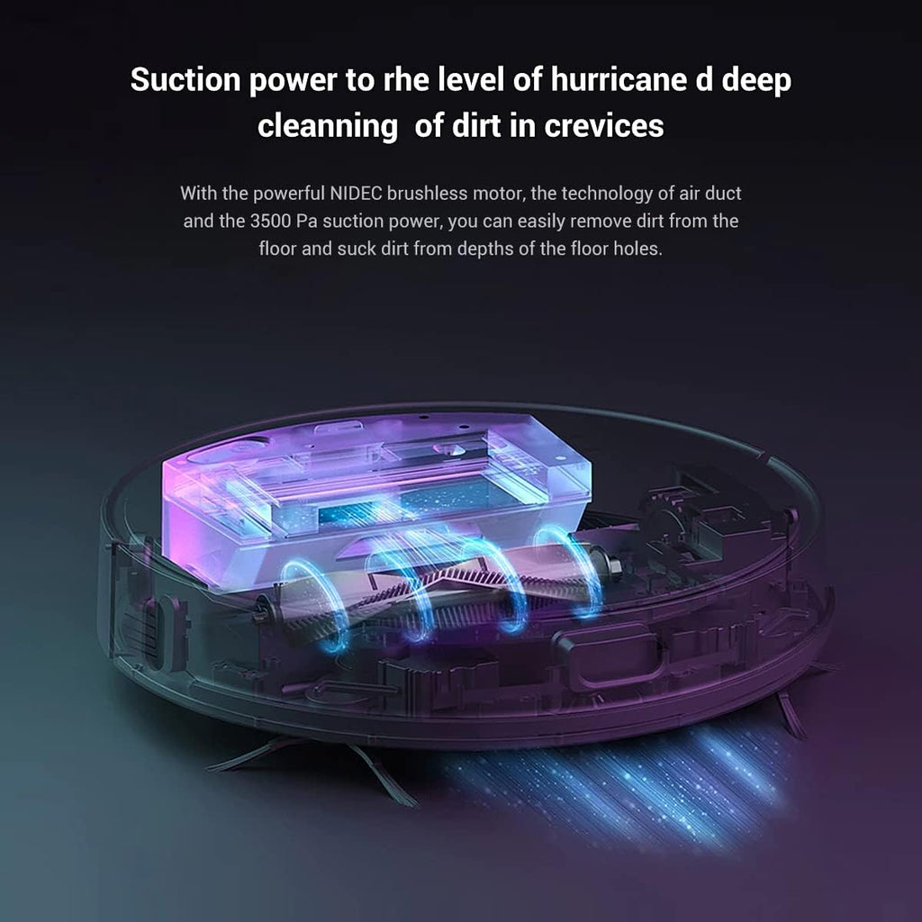 Robot Vacuum and Mop Combo, 3500Pa Suction, 220 Mins Runtime B5360