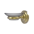 Satin Brass Wall Mounted Soap Dish Q288