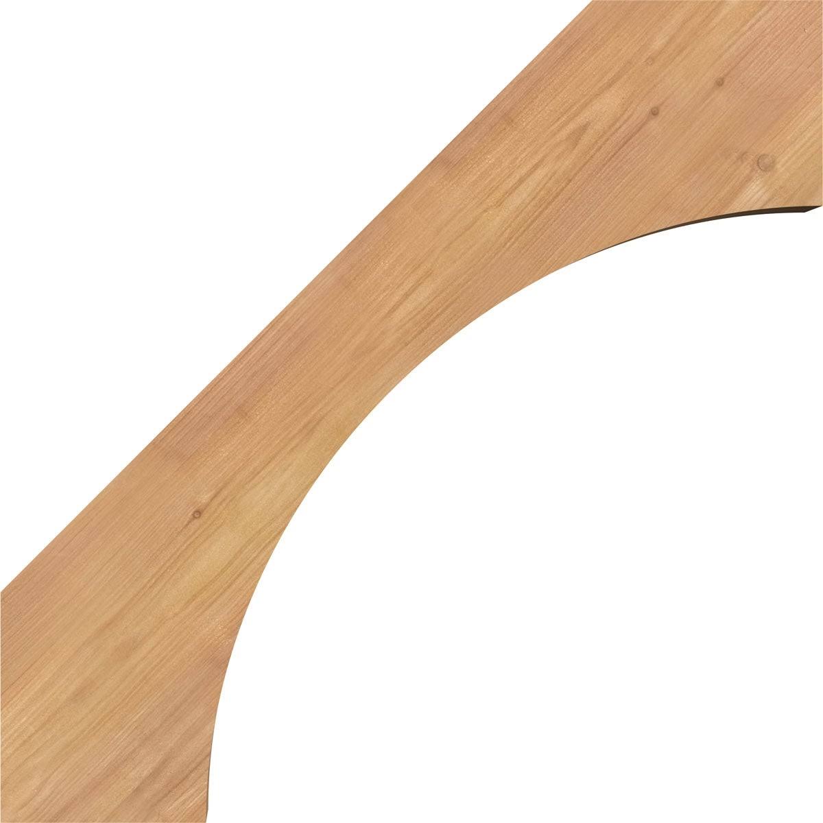 3 1/2x22W x 20x22D x 24x22H Westlake Smooth Brace, Western Red Cedar A690