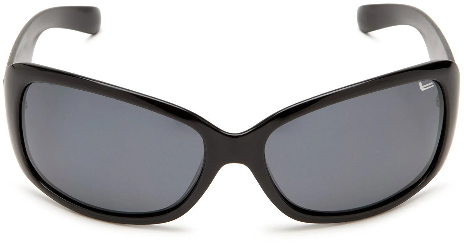 Black and Green Frame Smoke Lens Polarized Sunglasses I89079