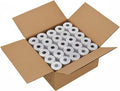 2-1/4'' x 50' White Thermal Paper Rolls (50 Rolls) Pack of 2 B606