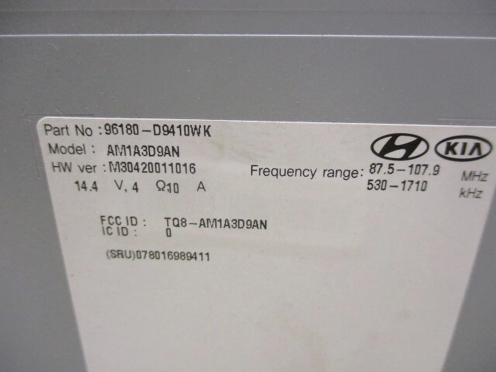 Pre-Owned Kia Sportage Radio Receiver OEM J5361
