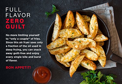 6.8 Quart Air Fryer Oven with Flat Basket D98624