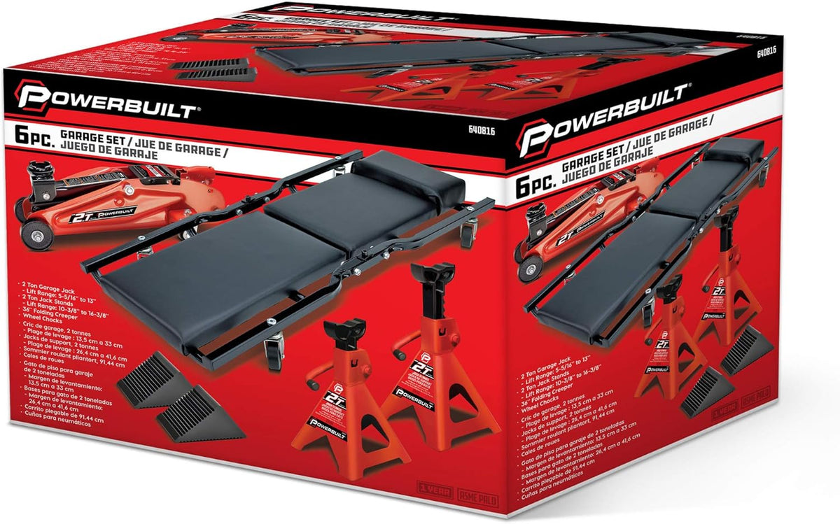 6 Pc. Car and Garage Service Set F9427
