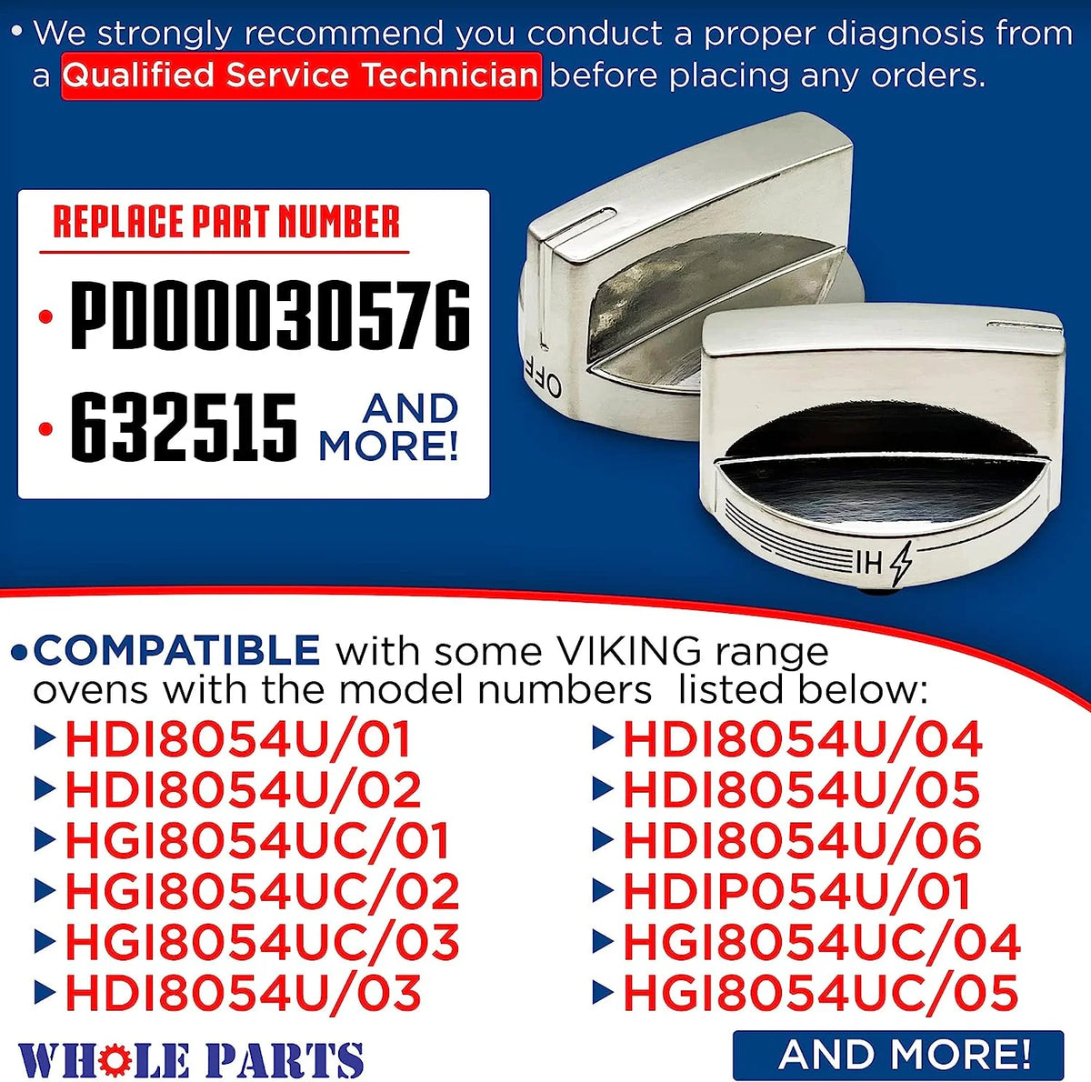 Range Knob D8505