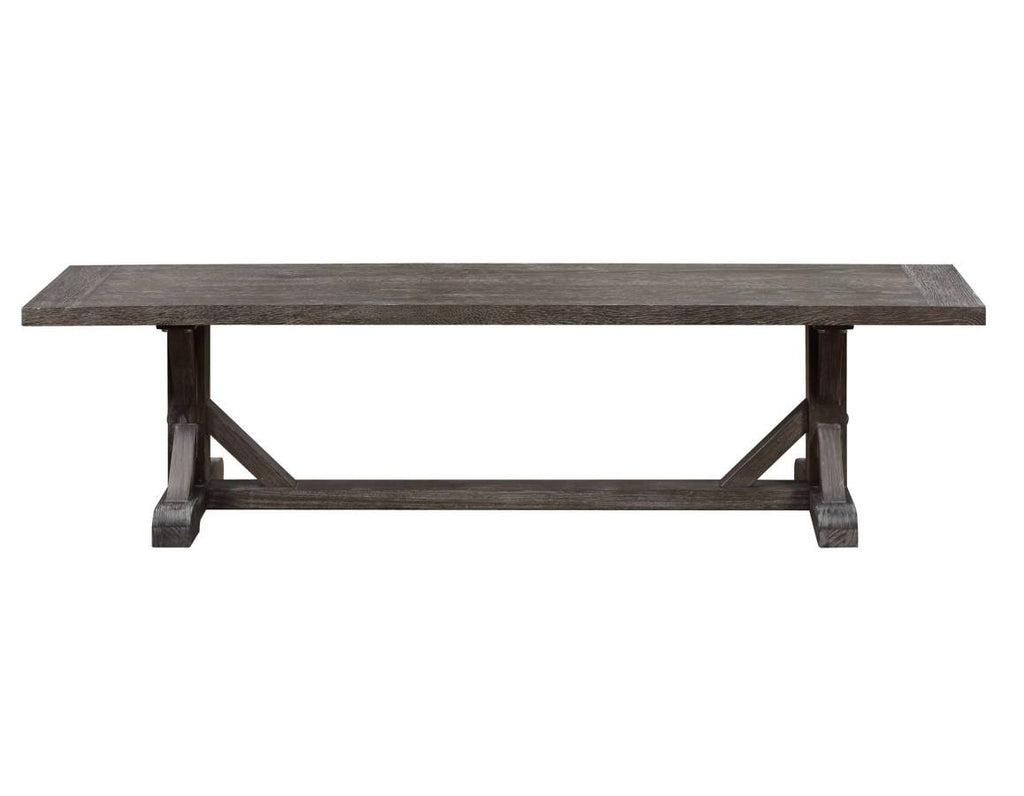 Charcoal Gray Dining Bench F49831