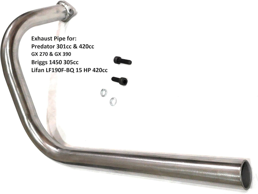Header Exhaust Pipe, Pack of 2 V11685