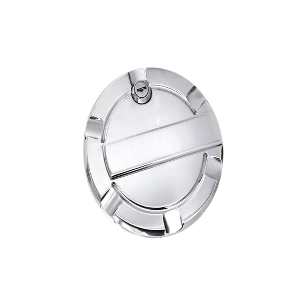 Polished Locking Billet Fuel Door O78407