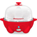 Red 7 Egg Capacity Electric Egg Cooker V11964