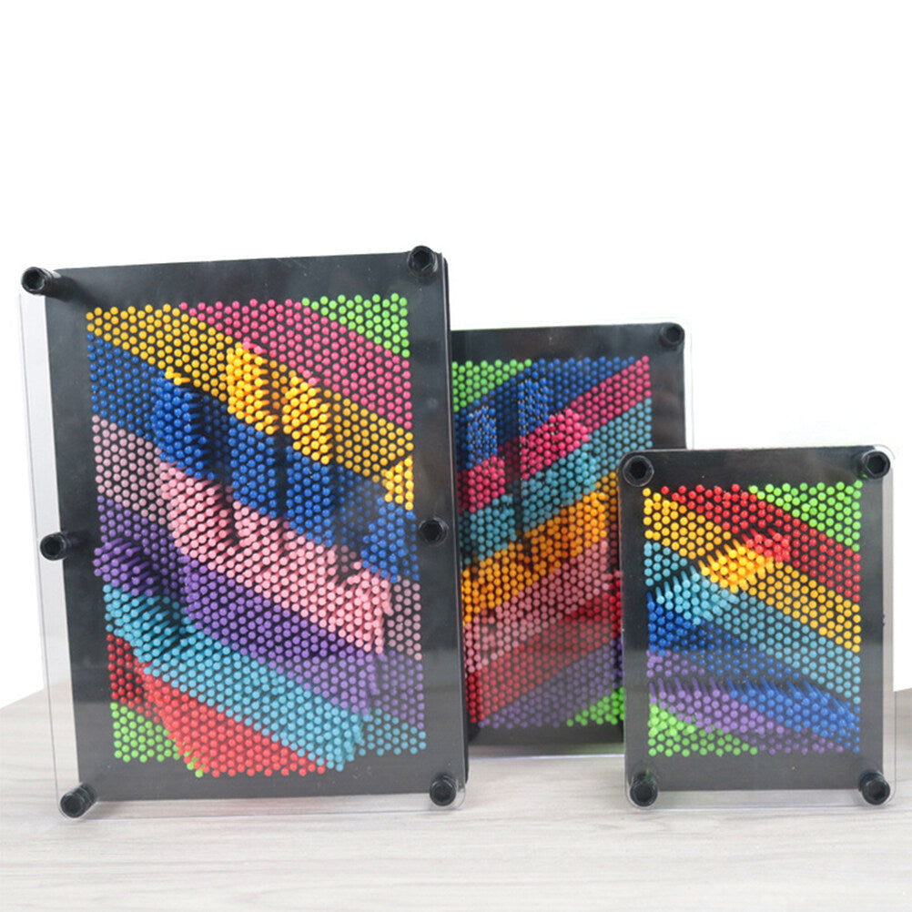 Colorful Plastic 3D Pin Art Toy A88029