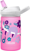 12 oz Insulated Stainless Steel Bottle with Straw Cap Z900891