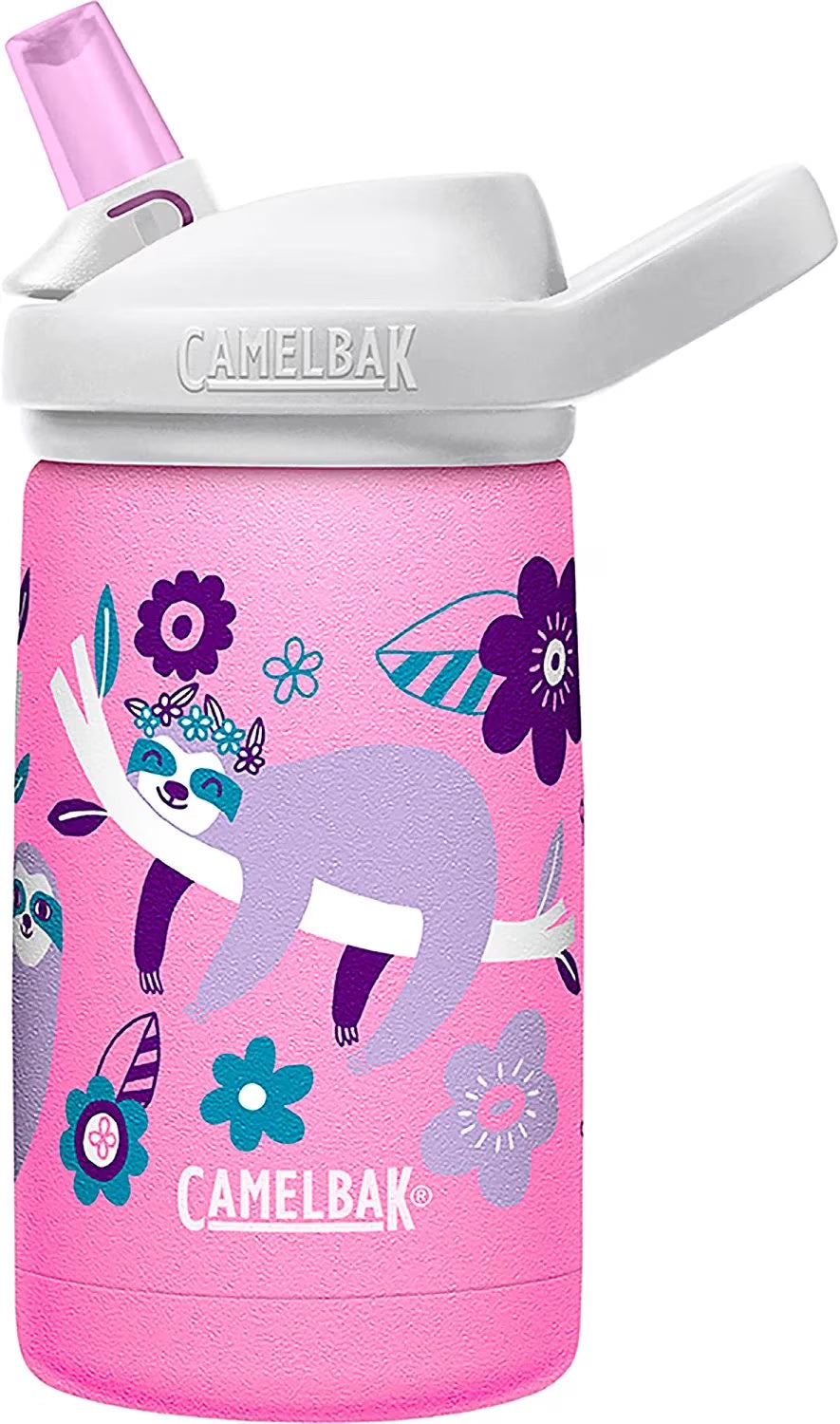 12 oz Insulated Stainless Steel Bottle with Straw Cap Z900891